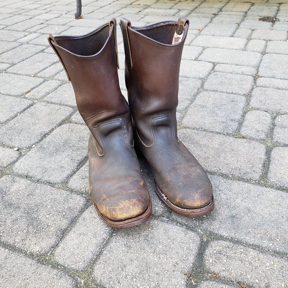 Red Wing Work Boots Men's Size 10 1/2 C Pecos
